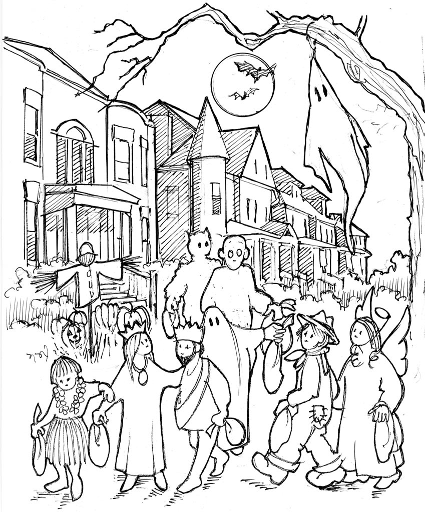 Halloween on Beaver Street, Beaver